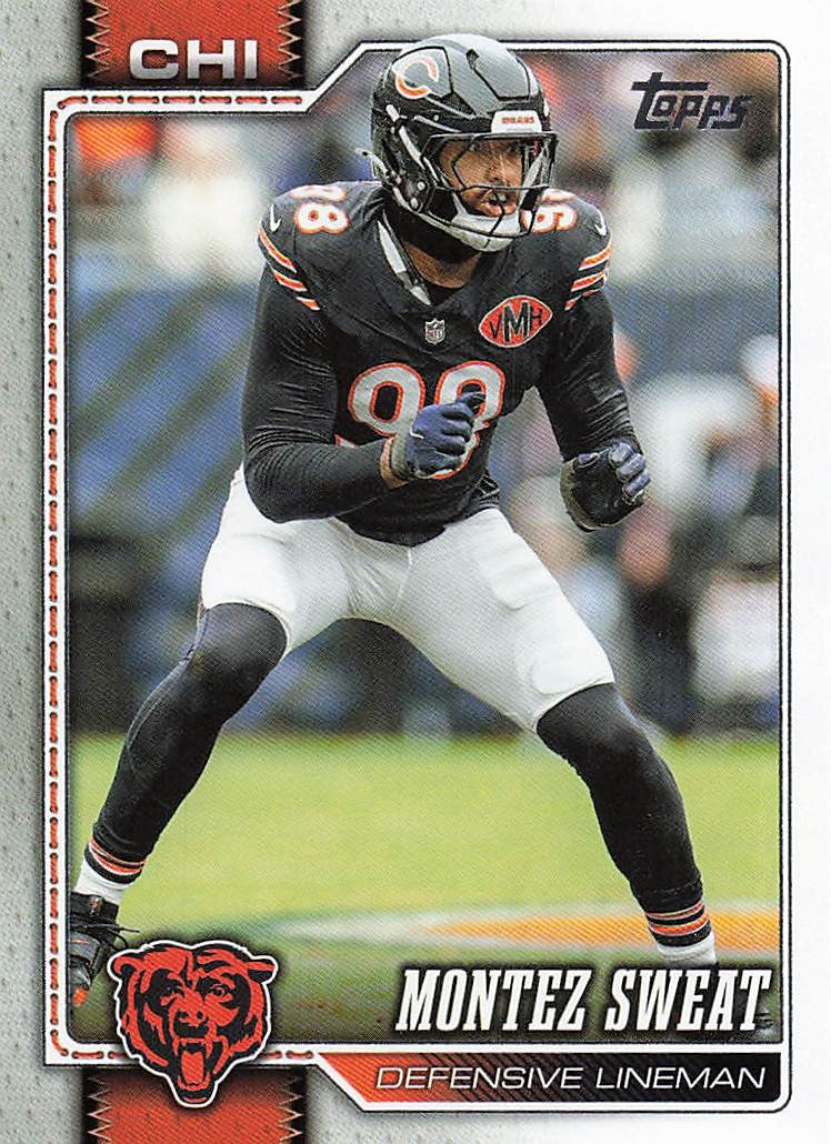 2026 Topps Flagship Football Montez Sweat #212