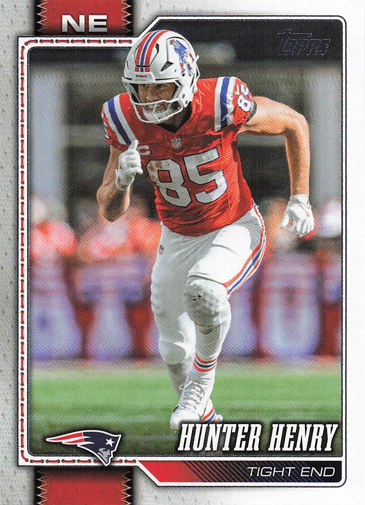 2026 Topps Flagship Football Hunter Henry #138