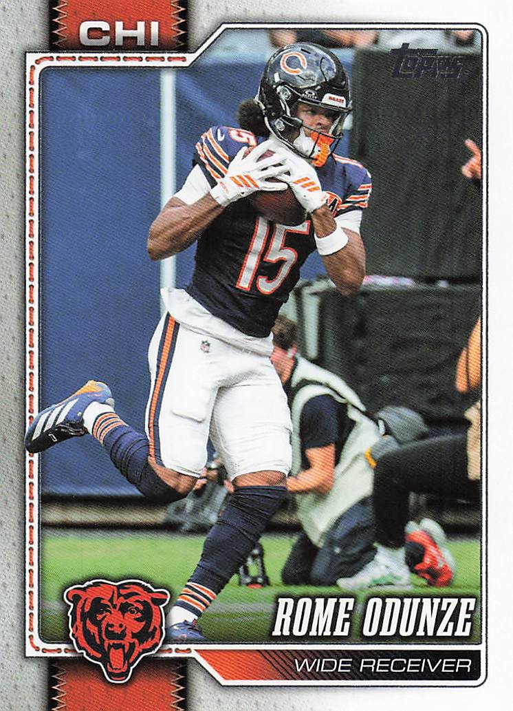 2026 Topps Flagship Football Rome Odunze #32