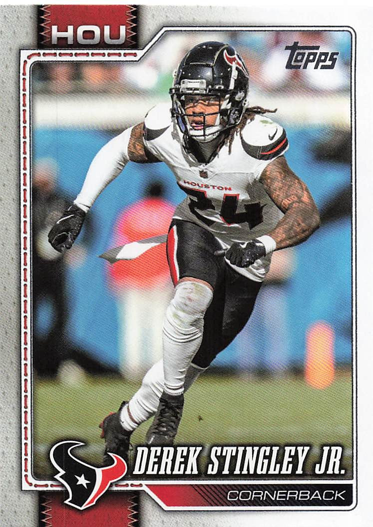 2026 Topps Flagship Football Derek Stingley Jr. #81