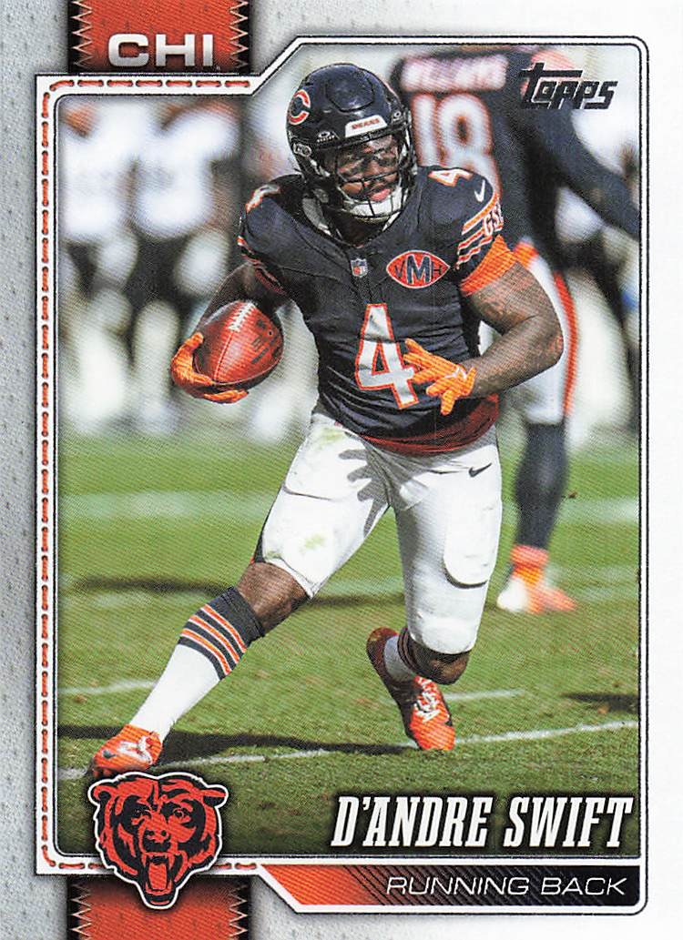 2026 Topps Flagship Football D’Andre Swift #37