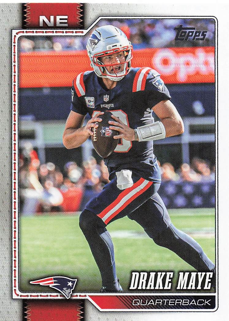 2026 Topps Flagship Football Drake Maye #136