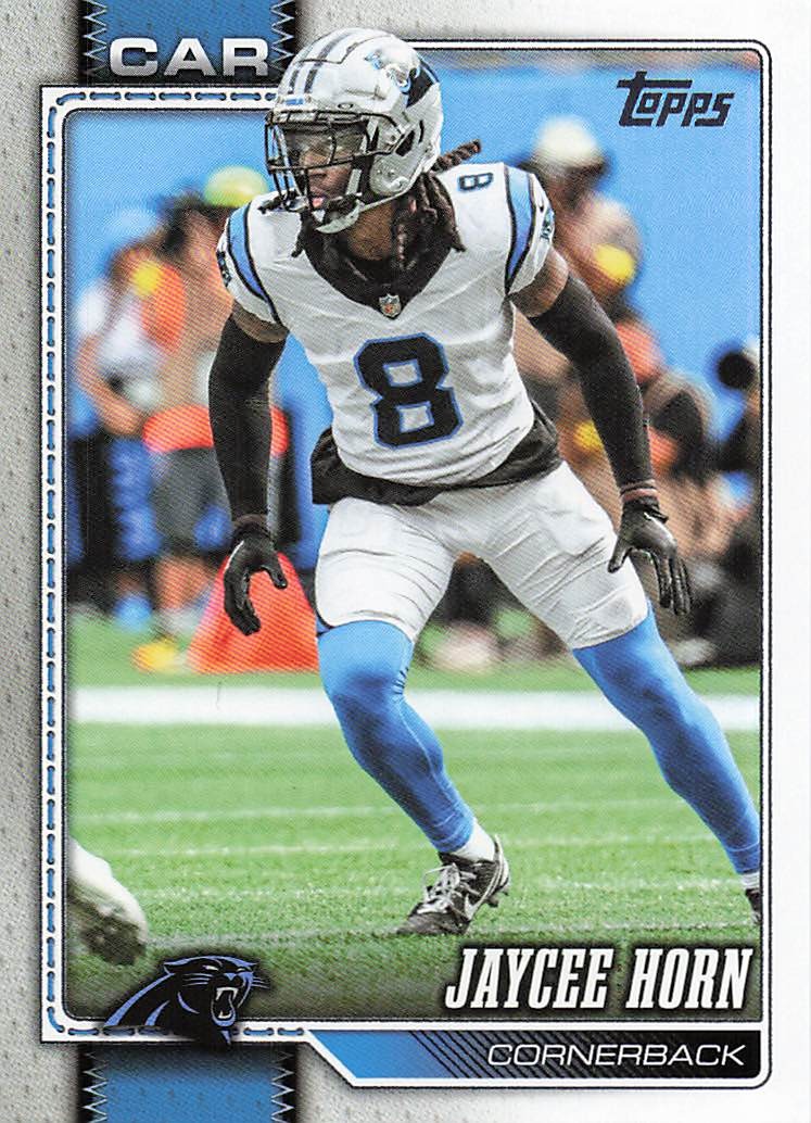 2026 Topps Flagship Football Jaycee Horn #211