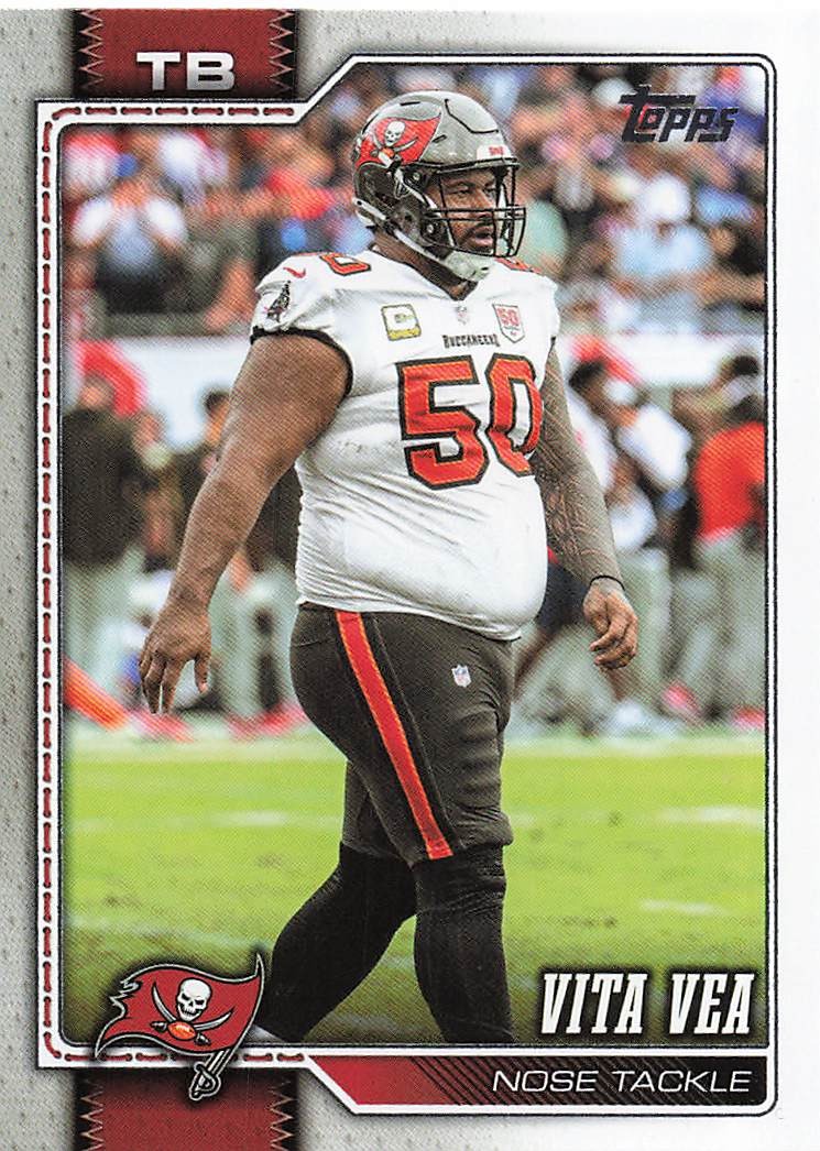 2026 Topps Flagship Football Vita Vea #191
