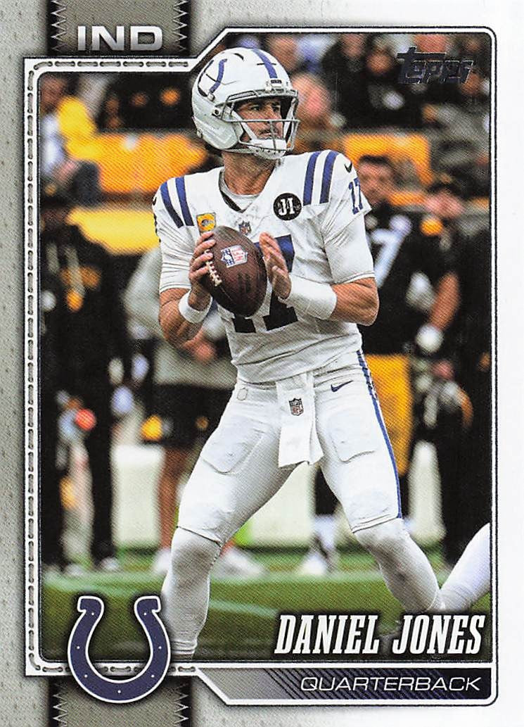 2026 Topps Flagship Football Daniel Jones #89