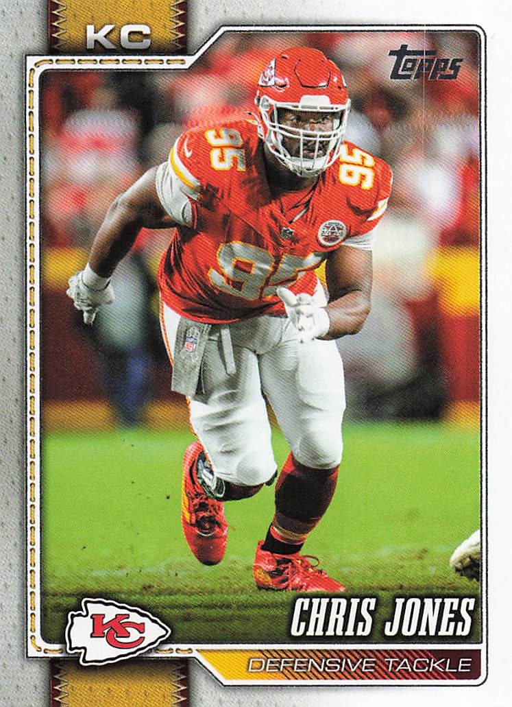 2026 Topps Flagship Football Chris Jones #102