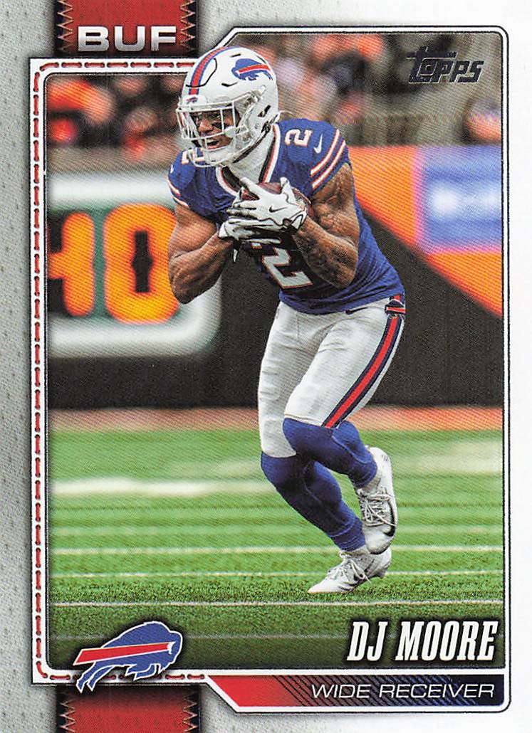 2026 Topps Flagship Football DJ Moore #36