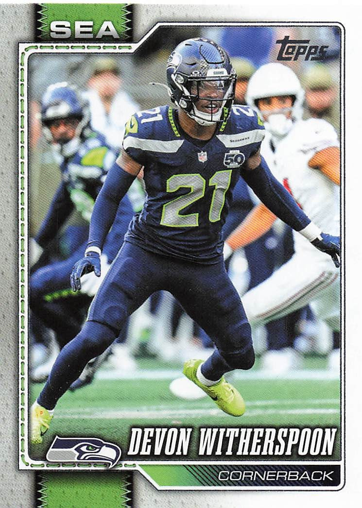 2026 Topps Flagship Football Devon Witherspoon #179