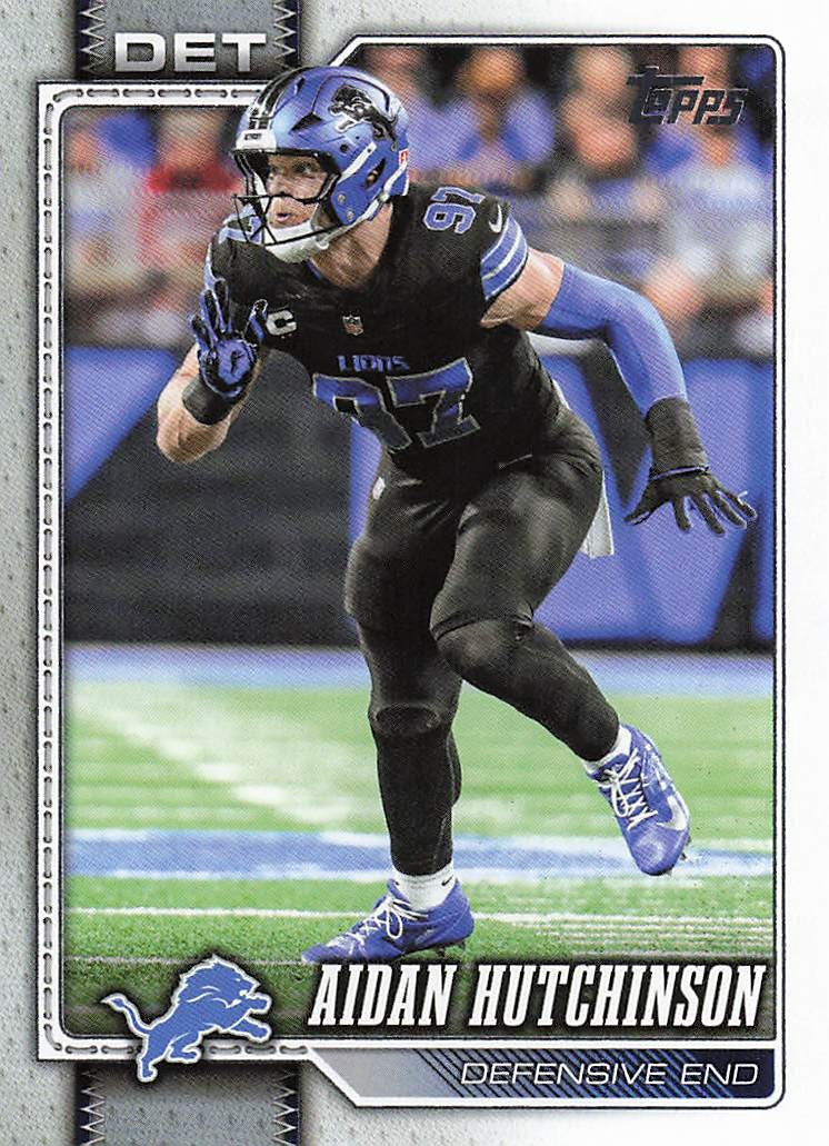 2026 Topps Flagship Football Aidan Hutchinson #69