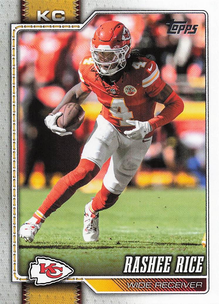 2026 Topps Flagship Football Rashee Rice #101