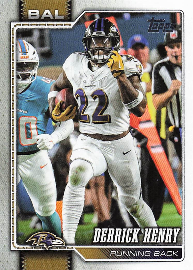 2026 Topps Flagship Football Derrick Henry #16