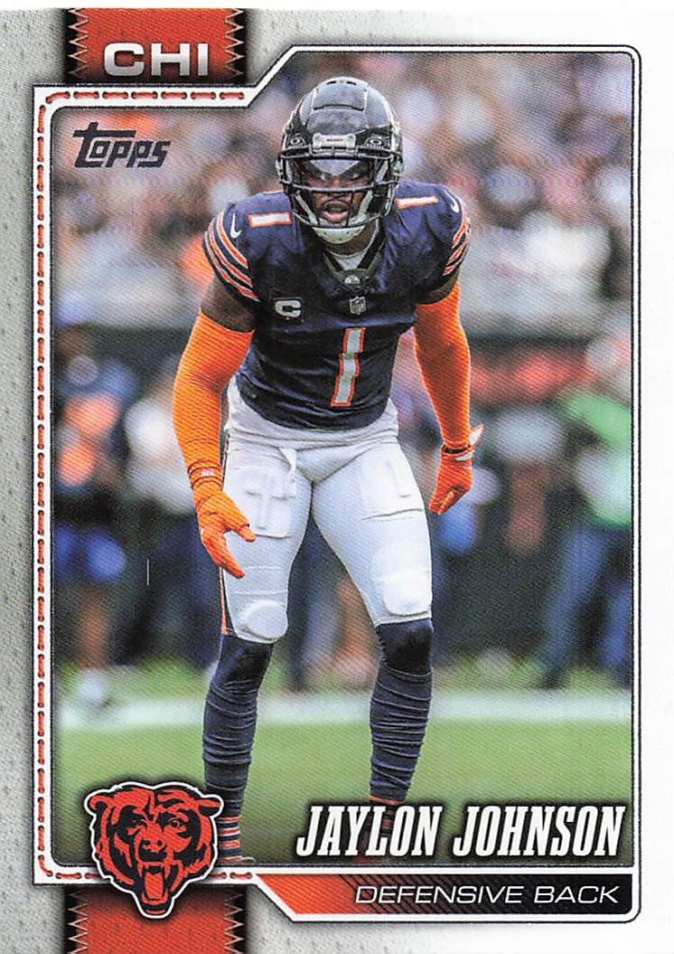 2026 Topps Flagship Football Jaylon Johnson #38