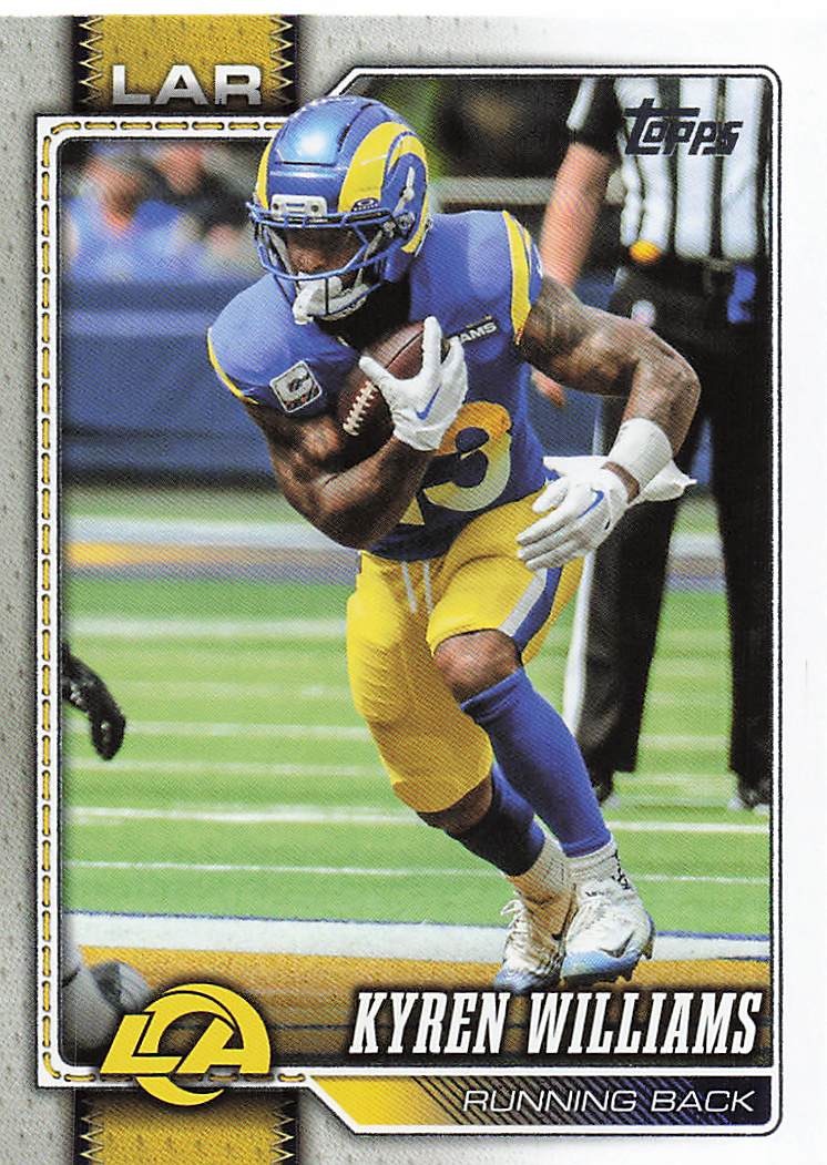 2026 Topps Flagship Football Kyren Williams #114
