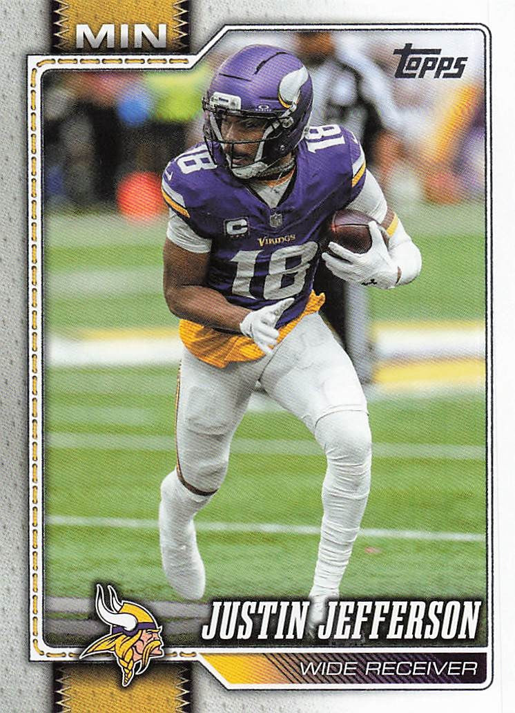 2026 Topps Flagship Football Justin Jefferson #131