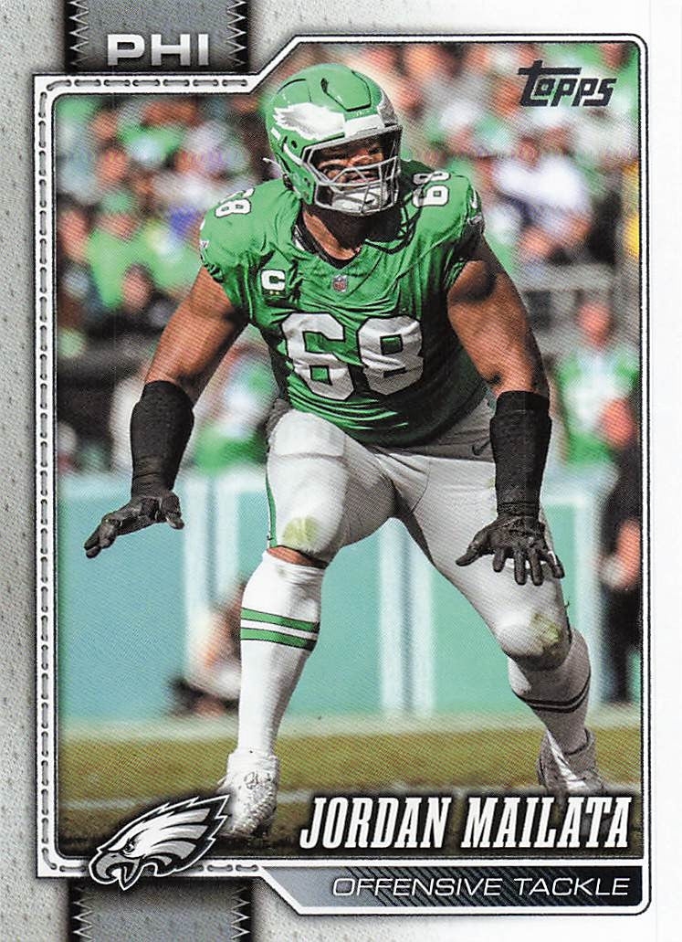 2026 Topps Flagship Football Jordan Mailata #166