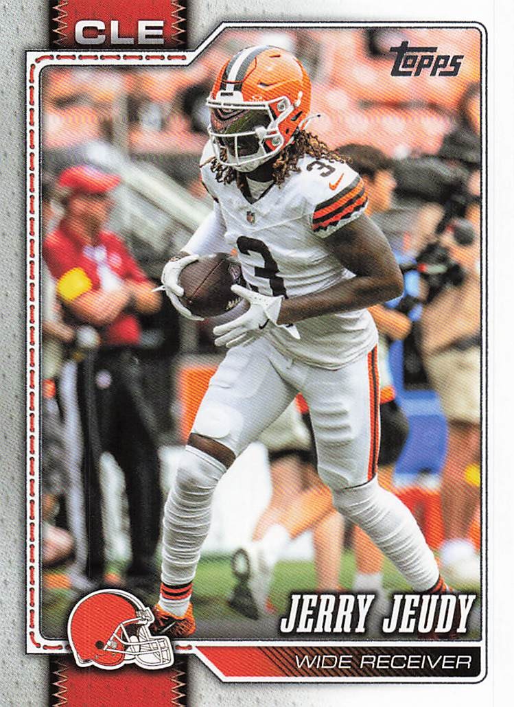2026 Topps Flagship Football Jerry Jeudy #48