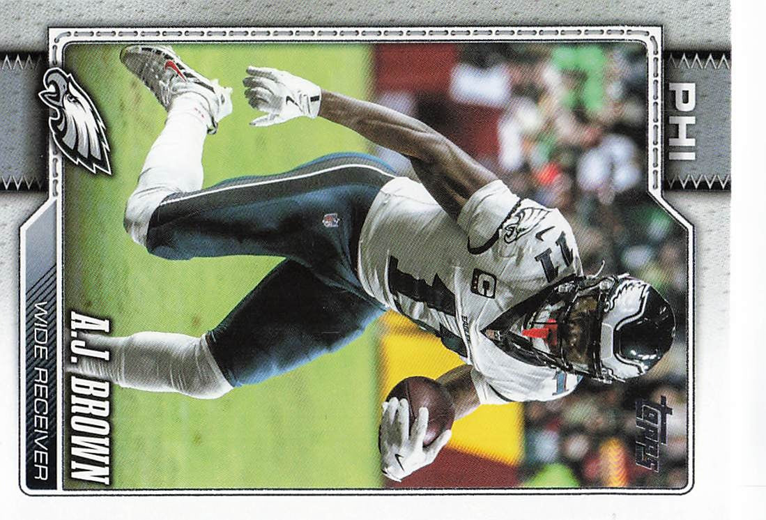 2026 Topps Flagship Football A.J. Brown #169