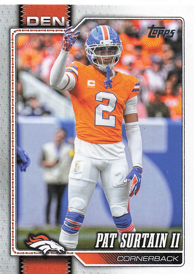 2026 Topps Flagship Football Pat Surtain II #60