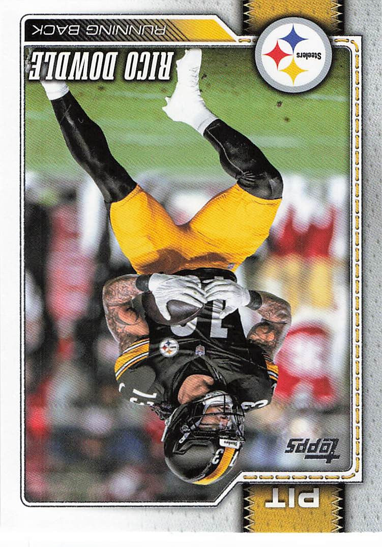2026 Topps Flagship Football Rico Dowdle #30