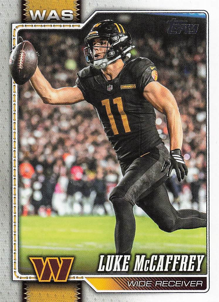 2026 Topps Flagship Football Luke McCaffrey #198
