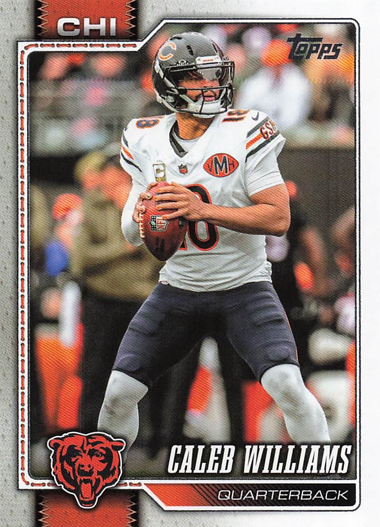 2026 Topps Flagship Football Caleb Williams #35