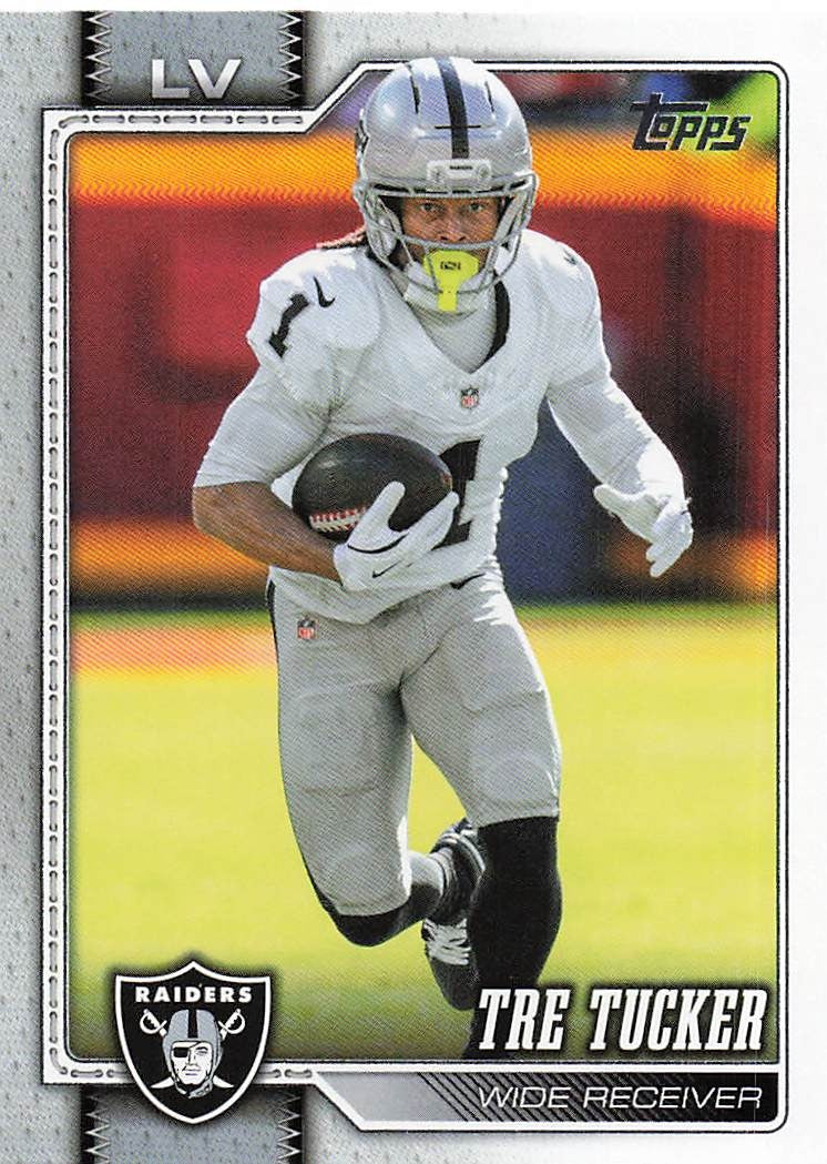 2026 Topps Flagship Football Tre Tucker #236