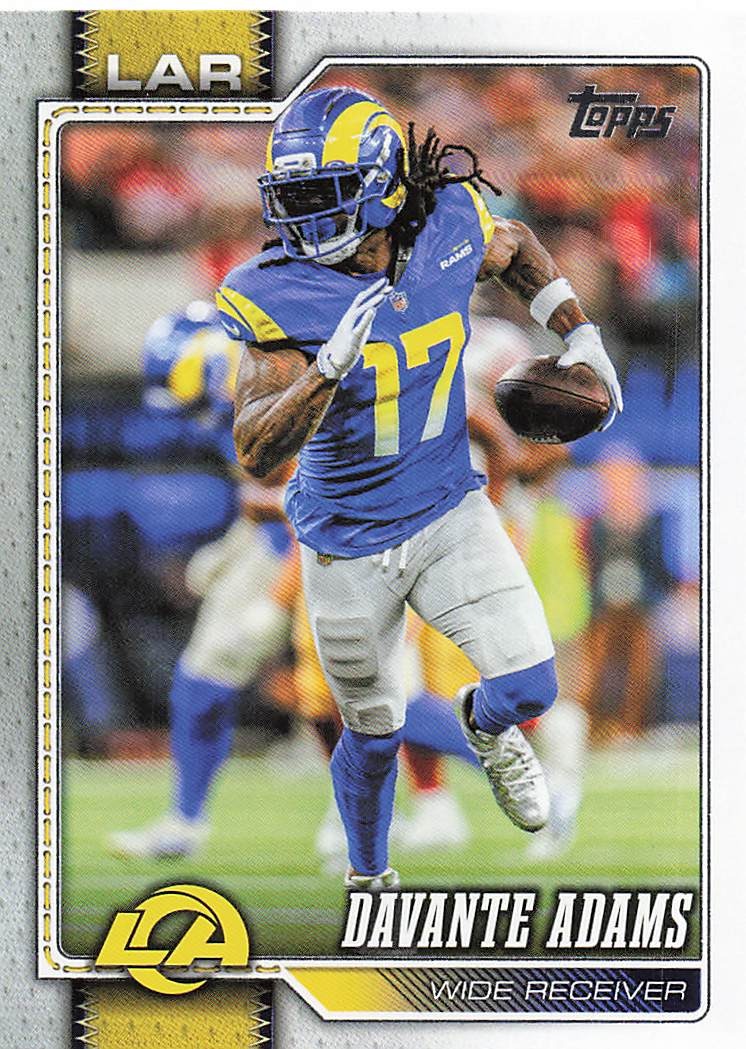 2026 Topps Flagship Football Davante Adams #117