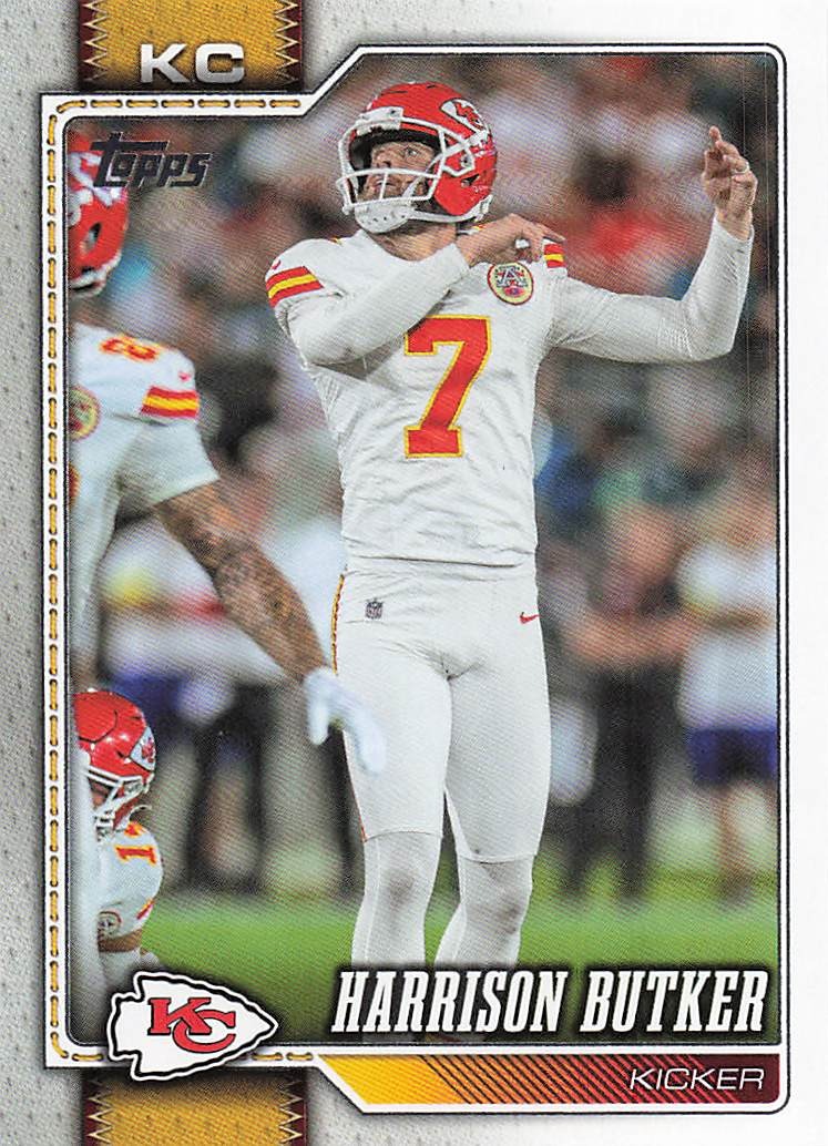 2026 Topps Flagship Football Harrison Butker #98