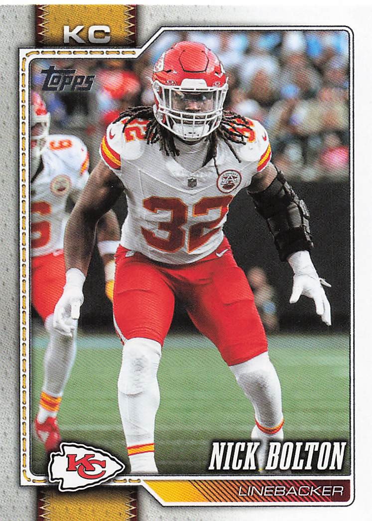 2026 Topps Flagship Football Nick Bolton #99