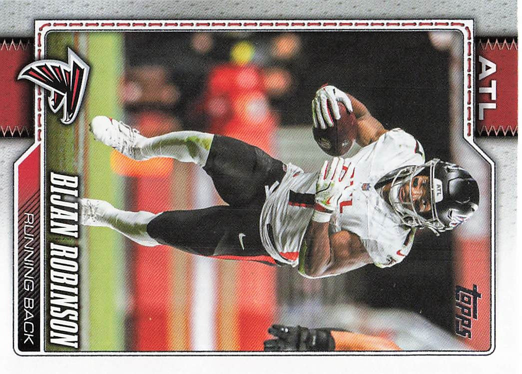 2026 Topps Flagship Football Bijan Robinson #12