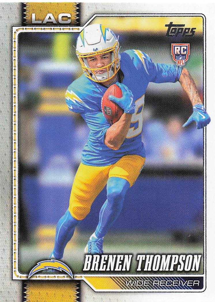 2026 Topps Flagship Football Brenen Thompson #334 RC