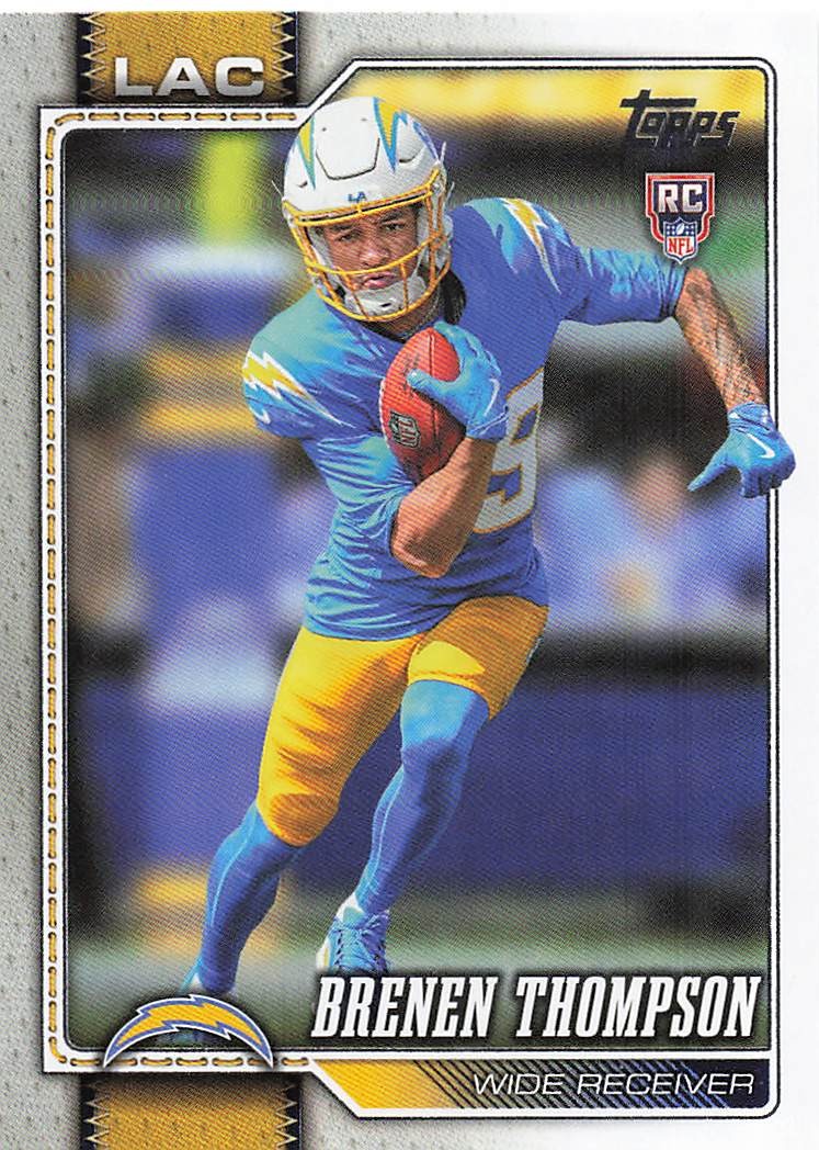 2026 Topps Flagship Football Brenen Thompson #334 RC