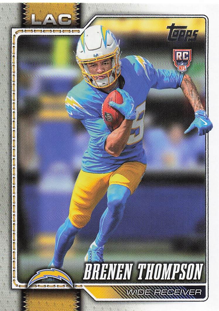 2026 Topps Flagship Football Brenen Thompson #334 RC