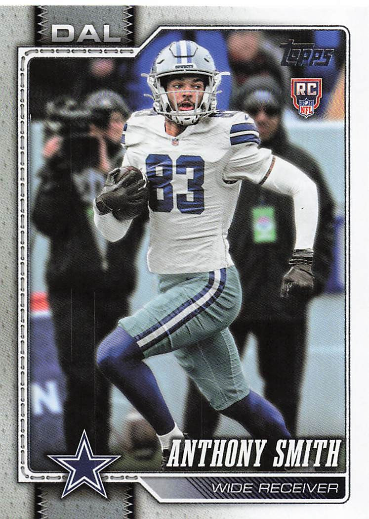 2026 Topps Flagship Football Anthony Smith #396 RC