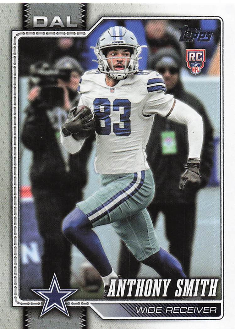 2026 Topps Flagship Football Anthony Smith #396 RC
