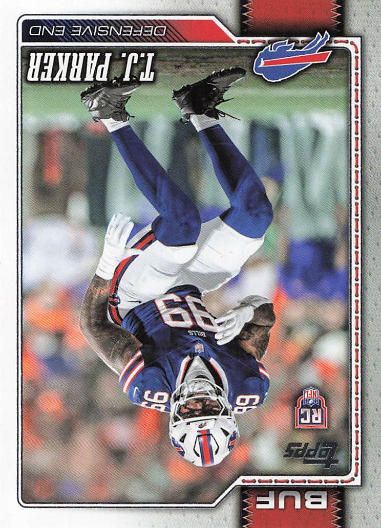 2026 Topps Flagship Football T.J. Parker #376 RC