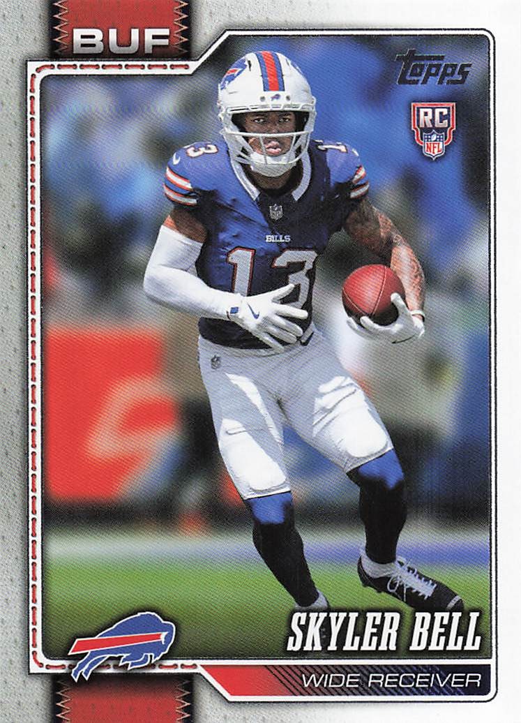2026 Topps Flagship Football Skyler Bell #327 RC