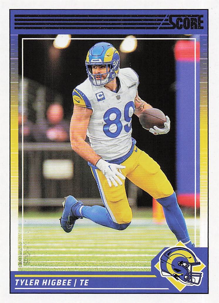 2024 Score Football Tyler Higbee #158