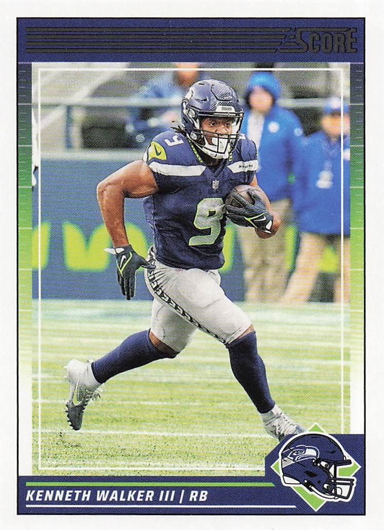 2024 Score Football Kenneth Walker III #255