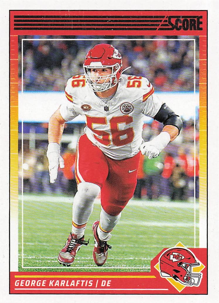 2024 Score Football George Karlaftis #141