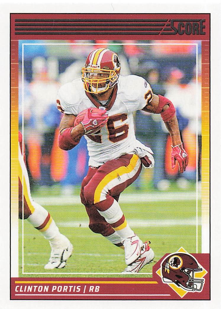 2024 Score Football Clinton Portis #288