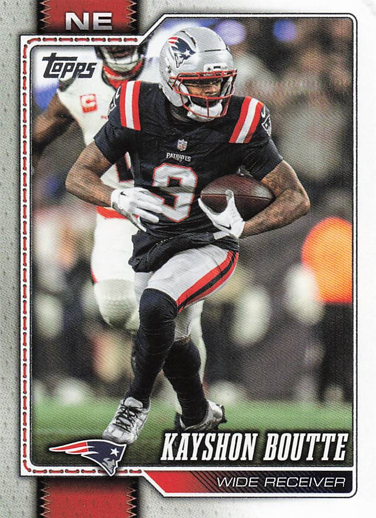 2026 Topps Flagship Football Kayshon Boutte #242