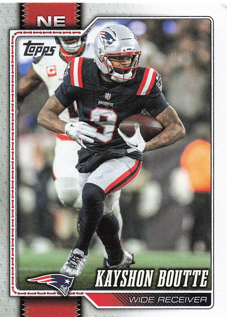 2026 Topps Flagship Football Kayshon Boutte #242