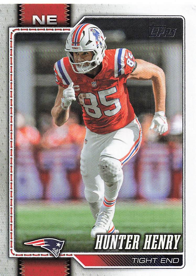 2026 Topps Flagship Football Hunter Henry #138