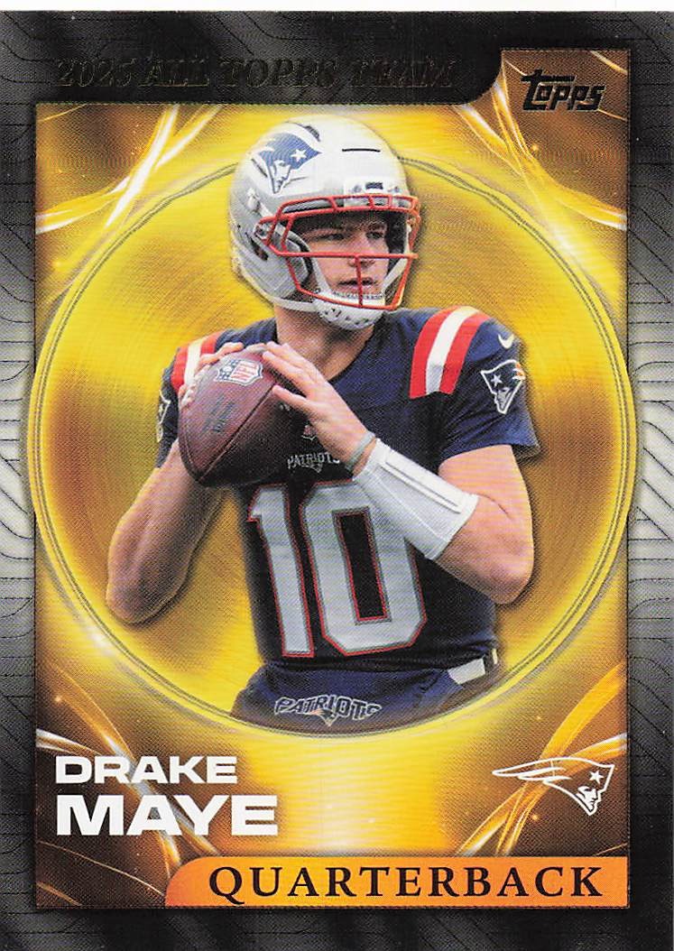 2026 Topps Flagship Football 2025 All Topps Team Drake Maye #25ATT-3