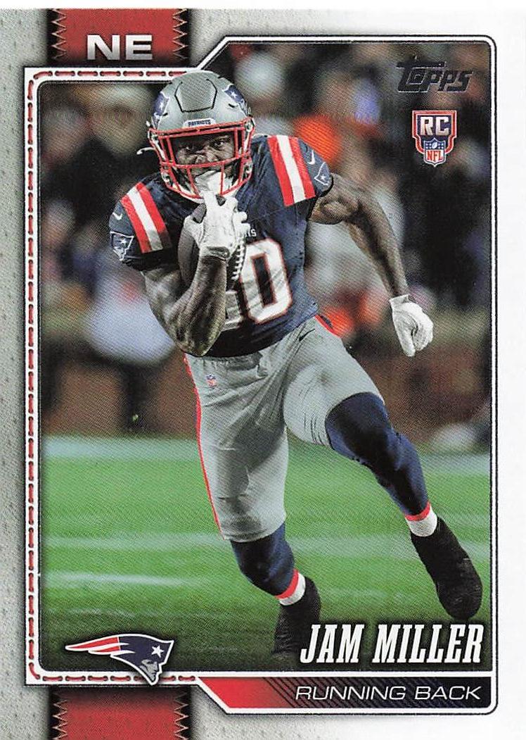 2026 Topps Flagship Football Jam Miller #399 RC