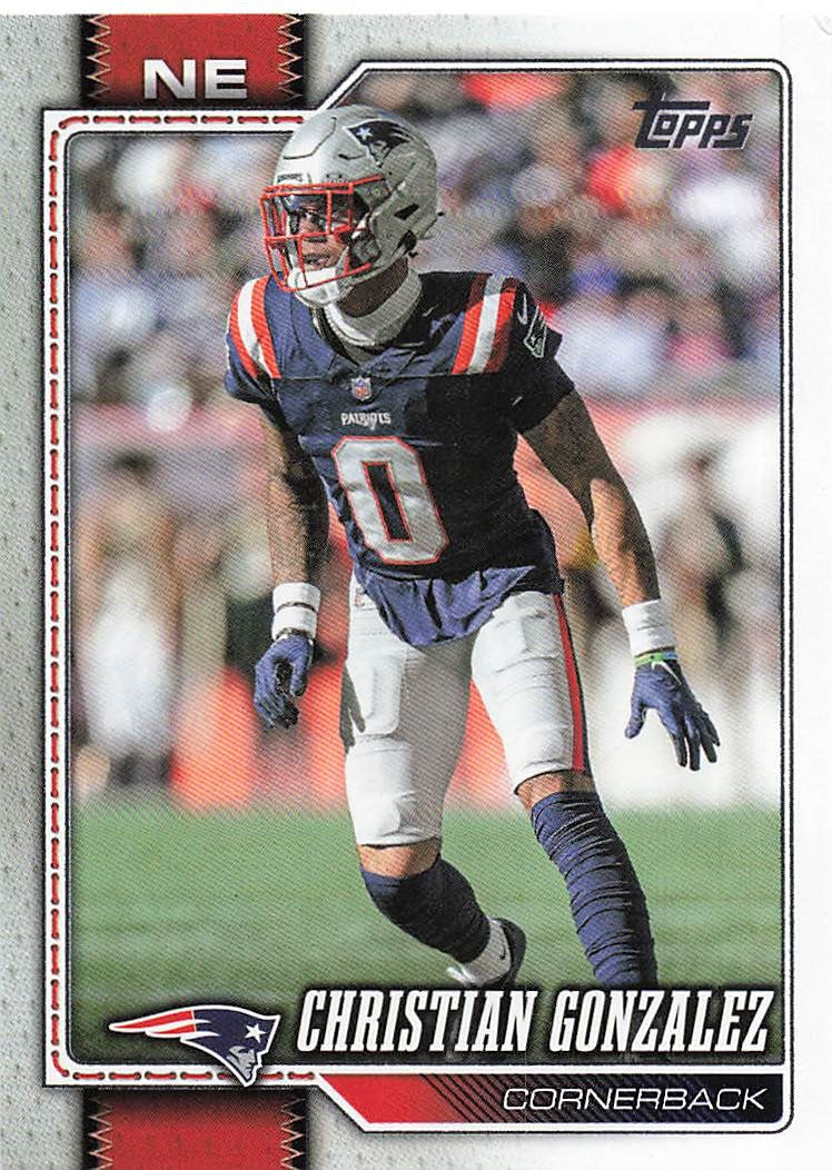 2026 Topps Flagship Football Christian Gonzalez #139