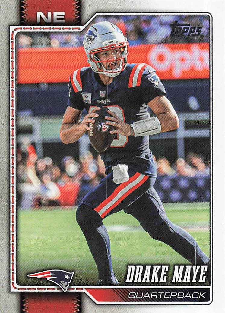2026 Topps Flagship Football Drake Maye #136