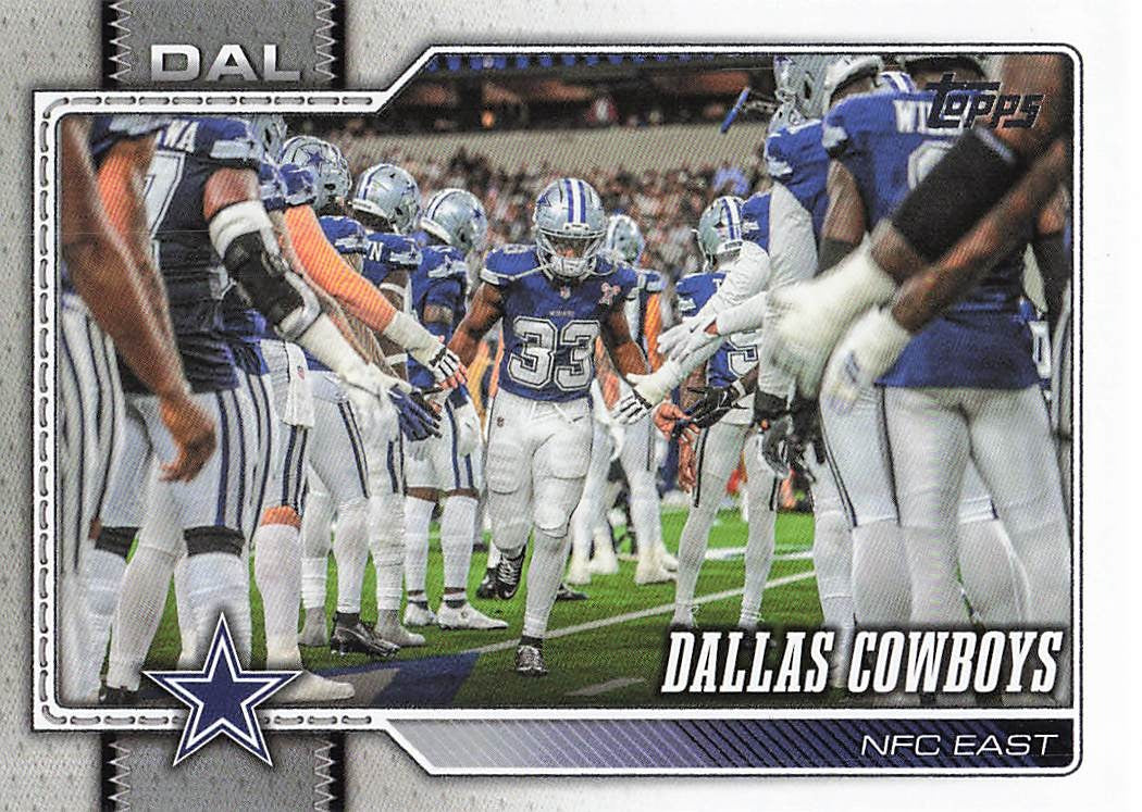 2026 Topps Flagship Football Dallas Cowboys #272