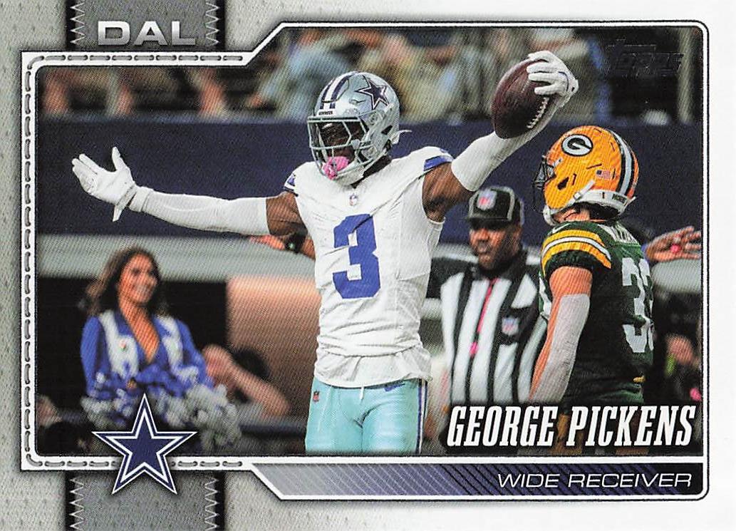 2026 Topps Flagship Football George Pickens #57